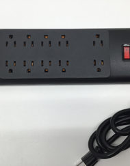 Power strip - Surge protector - 10 outlets in 1 - Multi AC outlets - Multi usb port - Rugged construction