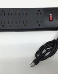 Power strip - Surge protector - 10 outlets in 1 - Multi AC outlets - Multi usb port - Rugged construction