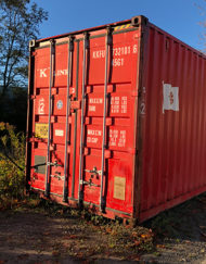 Storage - Cargo - Steel container - Steel container excellent condition - Underground bunker - Prepper - Prepper heaven - Secure dry storage