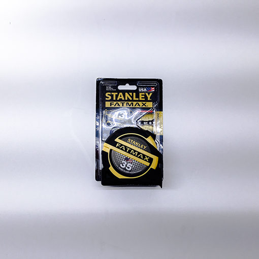 Tape Measure - 35’ – Stanley - Tape measure feet and inches - American - Far reaching tape measure - Accurate tape measure - Carpenters tape measure